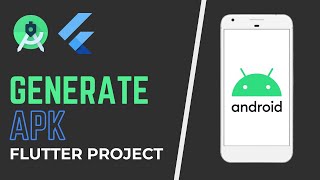 How to generate APK file in Flutter  Android Studio  LATEST  2021 [upl. by Emerson]