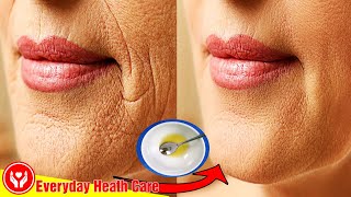 Remove Wrinkles Around Mouth Naturally With This 1Minute Technique  Home Remedies For Wrinkles [upl. by Noit103]