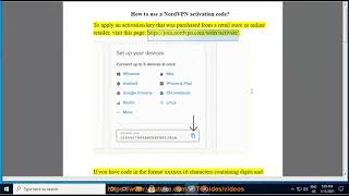Use a NordVPN activation code 2024 updated [upl. by Searcy]