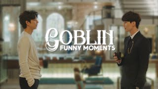 Goblin Funny Moments  In Hindi Dubbed  playflixofficial  Goblin X Grim Reaper goblin [upl. by Dorin]