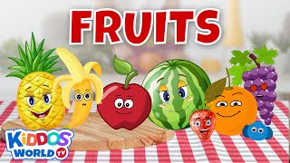 Fruits and Vegetables Names  Learn Fruits And Vegetables English Vocabulary [upl. by Grefe]