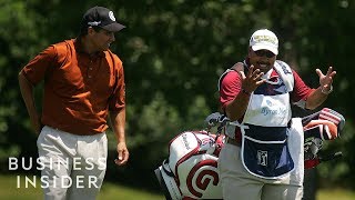 What It Takes To Be A PGA Tour Caddie [upl. by Petrick109]