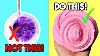 HOW TO FIX EVERY SLIME Best Slime Life Hacks You NEED To Know [upl. by Arlette]