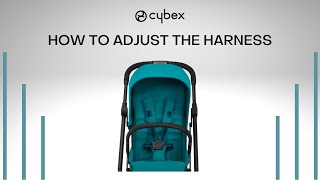 How to Adjust the Stroller Harness  Eezy S Twist 2  Eezy S Twist2  CYBEX Tutorial [upl. by Jacoba]