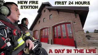 First 24 Hours in a New Fire Station  A Day in the Life [upl. by Sirtemed]