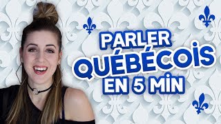 PARLER QUÉBÉCOIS EN 5 MINUTES  DENYZEE [upl. by Letnahs]