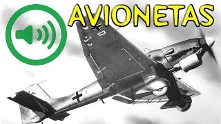 Avionetas de combate  Efectos de sonido [upl. by Ahsrop]