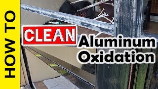 How to clean Aluminum Oxidation [upl. by Medrek]