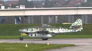 ME 262 takeoff AIR14 Payerne Switzerland [upl. by Yme]