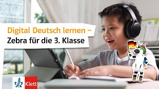 Digital Deutsch lernen – Zebra für die 3 Klasse [upl. by Ahcila]