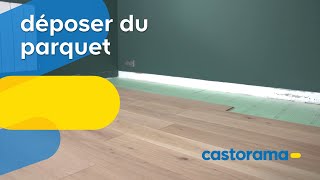 Comment déposer du parquet  Castorama [upl. by Barna]