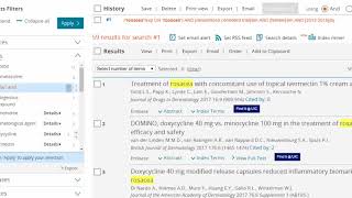 Embase Advanced Search [upl. by Karrie]