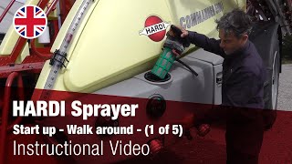 Instructional Video  HARDI sprayer start up  Walk around  1 of 5 [upl. by Kire563]