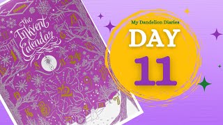 Diamine Purple Inkvent Day 11  Glacier [upl. by Lavine]