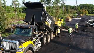 How an Asphalt Paver Works and Keys to a Successful Commercial Paving Project [upl. by Nitsirt]