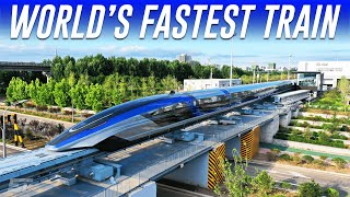 China’s New Maglev Bullet Train Is Now World’s Fastest Land Vehicle [upl. by Ioyal]