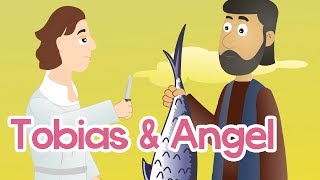 Tobias and Archangel  100 Bible Stories [upl. by Yuille]