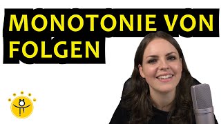 MONOTONIE von FOLGEN beweisen [upl. by Septima]