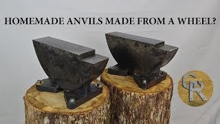 Homemade Anvil Made From a Wheel [upl. by Daloris522]