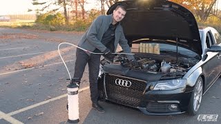 Easiest Oil Change Ever  Schwaben Fluid Extractor DIY [upl. by Casta]