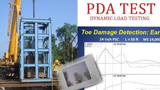 PDA Test  Dynamic Load Testing [upl. by Asilej]