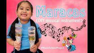 DIY Maracas  Musical Instrument Project for Kids [upl. by Ttevi]