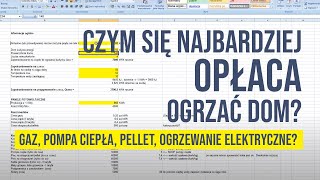 Czym się najbardziej opłaca ogrzać dom Gaz pompa ciepła pellet ogrzewanie elektryczne [upl. by Aihcsrop]