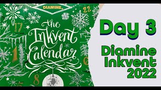 Diamine Inkvent 2022 Day 3 Solar Storm Chameleon [upl. by Nnyleuqaj]