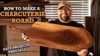 DIY Charcuterie Board  A One Day Project That Sells [upl. by Gerdeen]