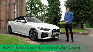 BMW 4 Series Convertible  Drive amp Walk Around 2021 Model Year [upl. by Chelsea]