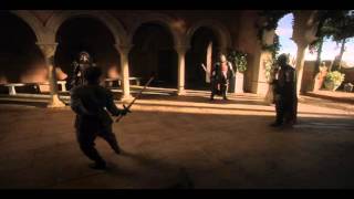 Game of Thrones S01E08 Syrio Forel Death Scene [upl. by Iatnwahs]