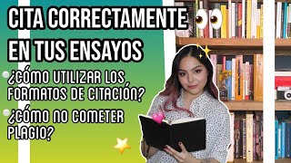 ¿CÓMO UTILIZAR CITAS EN ENSAYOS  LA SECTA DE LOS LIBROS [upl. by Trellas]