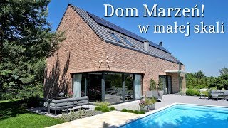 Dom marzeń Projekt domu z antresolą i wnętrze pod klucz Nowoczesny taras i ogród jak z bajki [upl. by Magnuson]