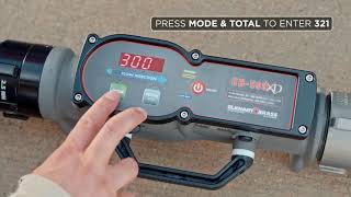 Calibrating The EB500XD Portable Flowmeter Ep 56 [upl. by Yddet90]