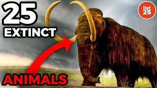 25 Extinct Animals That Scientists Want To DeExtinct [upl. by Airaet]