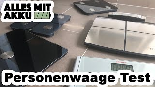 Personenwaage Test  Die besten Geräte Tanita Withings Beurer  ALLES MIT AKKU [upl. by Sherourd587]