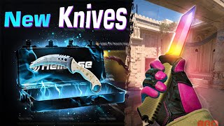 OPENING 50x NEW KNIVES CASES ON HELLCASE [upl. by Wynn]