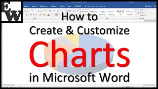 How to Create and Customize Charts in Microsoft Word [upl. by Gnaw311]