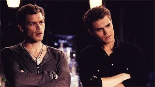 The Vampire Diaries All Klaus and Stefan Scenes Together HD [upl. by Yahsat]