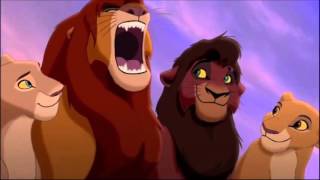 Lion king 1amp2 roaring scenes [upl. by Mastat]