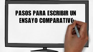 Como se hace un ensayo comparativo  ENSAYO COMPARATIVO [upl. by Nosreip]