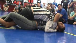 Cora Sek vs CJ Dominguez  Jiu Jitsu Kumite 13 [upl. by Gaulin]