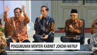 Sah Presiden Jokowi Umumkan Menteri Baru Kabinet Indonesia Maju [upl. by Stead]