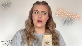 DOVE VISIBLE GLOW SELF TANNING LOTION  PRODUCT REVIEW [upl. by Divadnahtanoj]