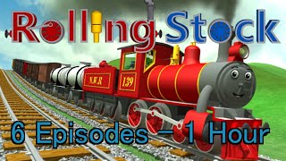 Cartoon Trains  1 Hour of Fun Adventures [upl. by Cocke]