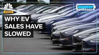 Why EVs Are Piling Up At Dealerships In The US [upl. by Aneryc]