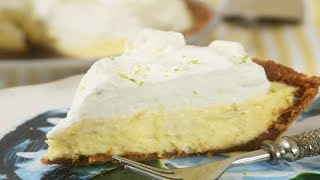 Key Lime Pie Recipe Demonstration  Joyofbakingcom [upl. by Sucul390]