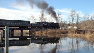 Santa Specials on the Valley RR Dec 2015 [upl. by Leonardi]