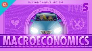 Macroeconomics Crash Course Economics 5 [upl. by Arras159]