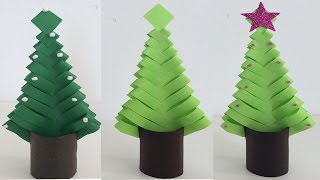 ARBOLITO NAVIDEÑO DE PAPEL PAPER CHRISTMAS TREE DECORACIONES NAVIDEÑAS CHRISTMAS DECORATIONS [upl. by Veda655]